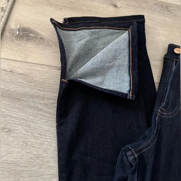 Express Women's Mid Rise Rinse Skyscraper Jeans 4L - Picture 7 of 10